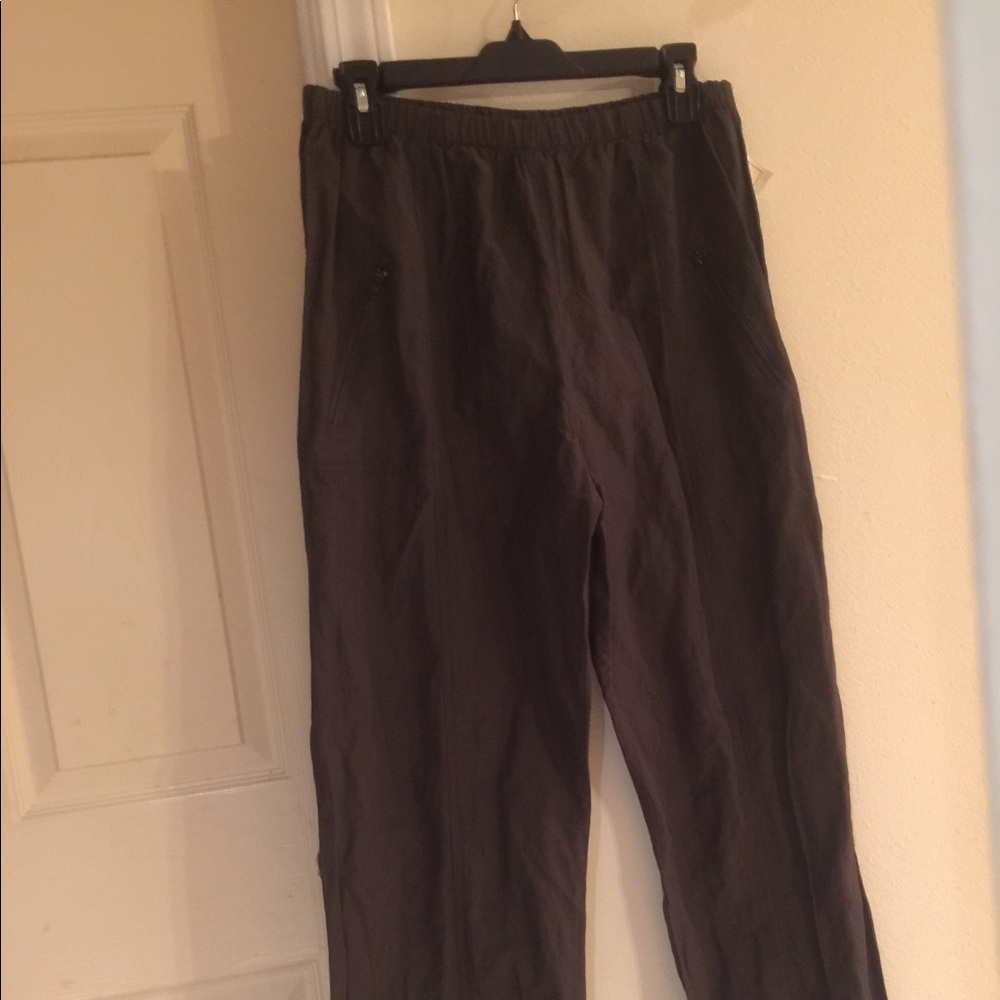 Blanque  new brown pull up pants